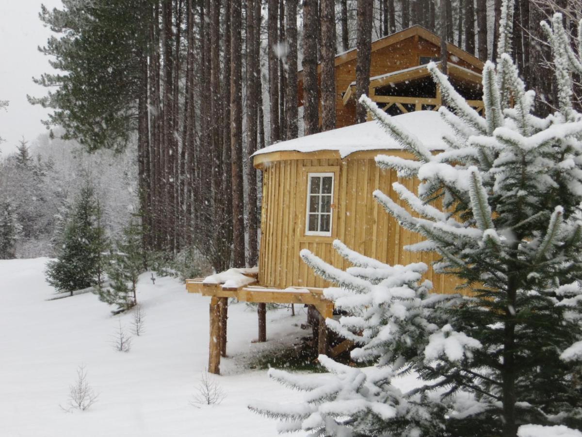 La Maison Sous Les Arbres Saint Roch de Mekinac Exterior foto